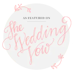 Featured on The Wedding Vow Badge